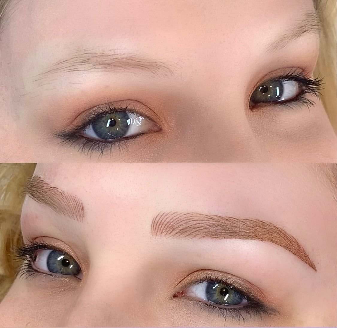 Red Hair,Blonde,Combo Brows